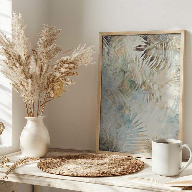 Poster 50x70 Wall05c - Stretched Canvas, Poster or Fine Art Print I Heart Wall Art