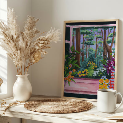 Enchanted Garden - Stretched Canvas, Poster or Fine Art Print I Heart Wall Art