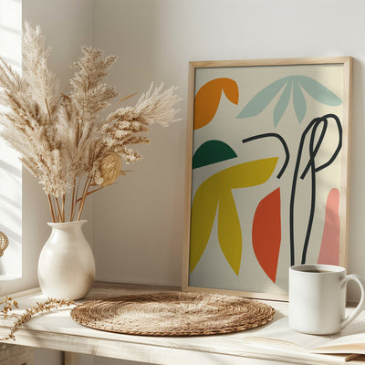 Composition - Stretched Canvas, Poster or Fine Art Print I Heart Wall Art