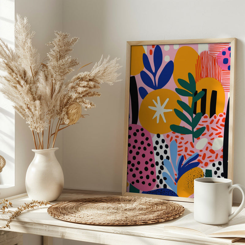 Summer Time No 1 - Stretched Canvas, Poster or Fine Art Print I Heart Wall Art