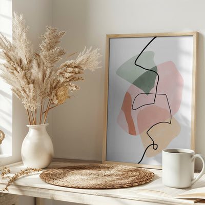 Organic Harmony - Stretched Canvas, Poster or Fine Art Print I Heart Wall Art