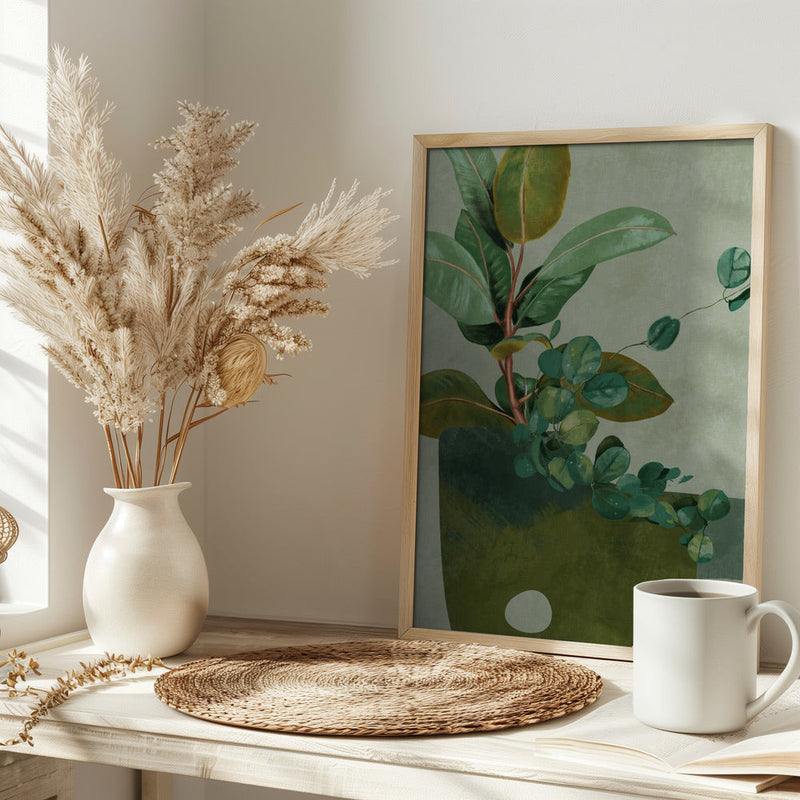 Leaves More 12 - Stretched Canvas, Poster or Fine Art Print I Heart Wall Art