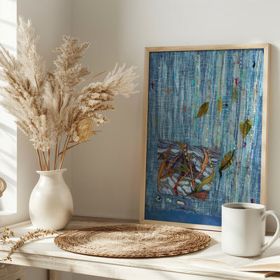 Leafy Whispers - Stretched Canvas, Poster or Fine Art Print I Heart Wall Art