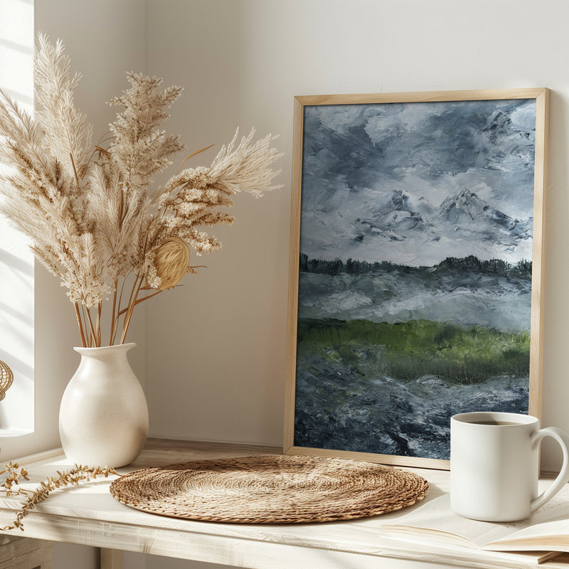 Landscape Study 1905 - Stretched Canvas, Poster or Fine Art Print I Heart Wall Art