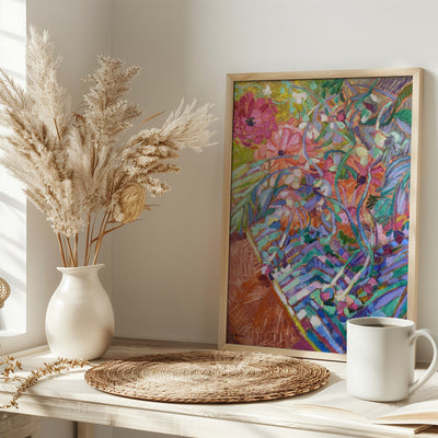 Botanic Radiance - Stretched Canvas, Poster or Fine Art Print I Heart Wall Art