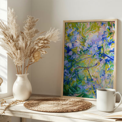 Vivid Colors And Delicate petals - Stretched Canvas, Poster or Fine Art Print I Heart Wall Art