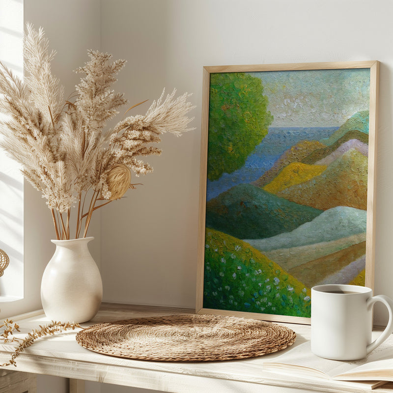 Our Seafaring Site - Stretched Canvas, Poster or Fine Art Print I Heart Wall Art