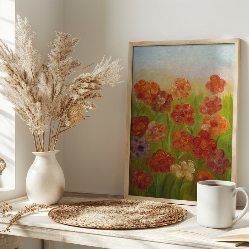 The Garden of Joy - Stretched Canvas, Poster or Fine Art Print I Heart Wall Art