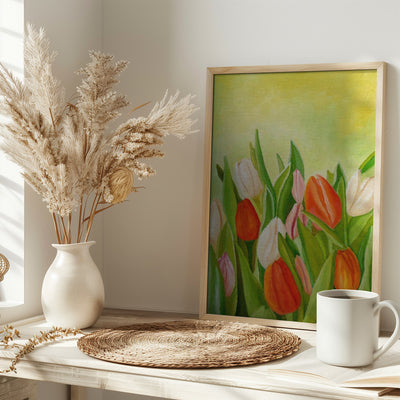 Colors of Spring - Stretched Canvas, Poster or Fine Art Print I Heart Wall Art