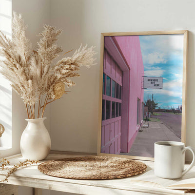 Nowhere But Here - Stretched Canvas, Poster or Fine Art Print I Heart Wall Art