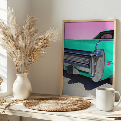 Mint Green 73 Imperial - Stretched Canvas, Poster or Fine Art Print I Heart Wall Art