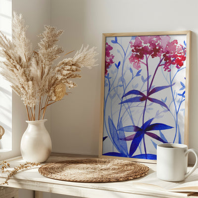 Garden By the Sea - Stretched Canvas, Poster or Fine Art Print I Heart Wall Art