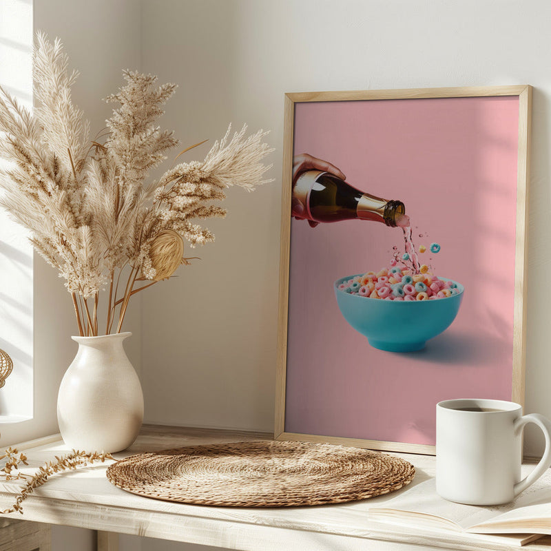 Good Morning - Stretched Canvas, Poster or Fine Art Print I Heart Wall Art