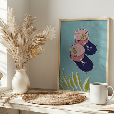 Drinks - Stretched Canvas, Poster or Fine Art Print I Heart Wall Art