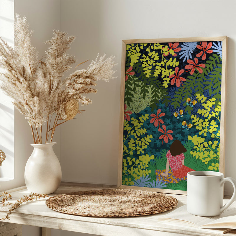 9933x14043 Din 60 - Stretched Canvas, Poster or Fine Art Print I Heart Wall Art