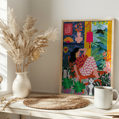 9933x14043 Din 71 - Stretched Canvas, Poster or Fine Art Print I Heart Wall Art