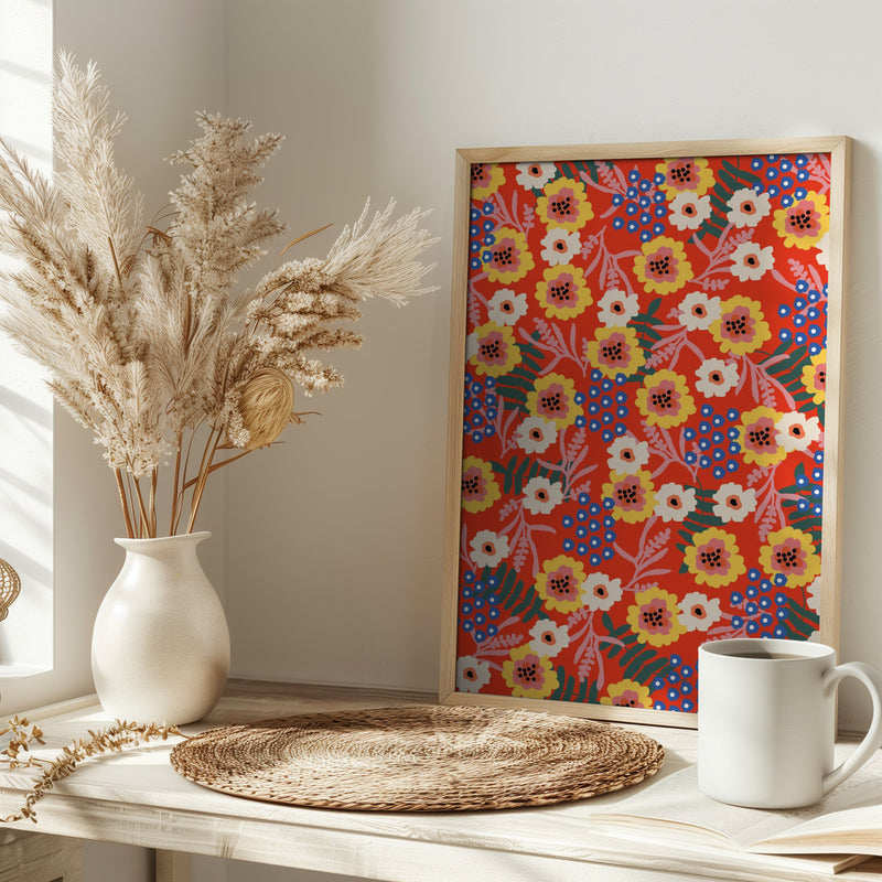 9933x14043 Din 5 - Stretched Canvas, Poster or Fine Art Print I Heart Wall Art