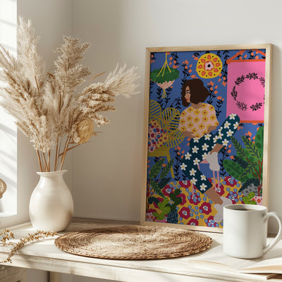 9933x14043 Din 6 - Stretched Canvas, Poster or Fine Art Print I Heart Wall Art