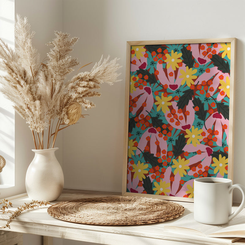 9933x14043 Din 13 - Stretched Canvas, Poster or Fine Art Print I Heart Wall Art