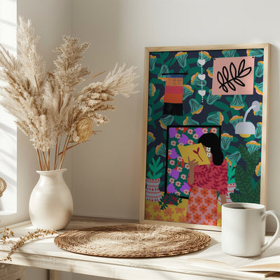 9933x14043 Din 1 - Stretched Canvas, Poster or Fine Art Print I Heart Wall Art