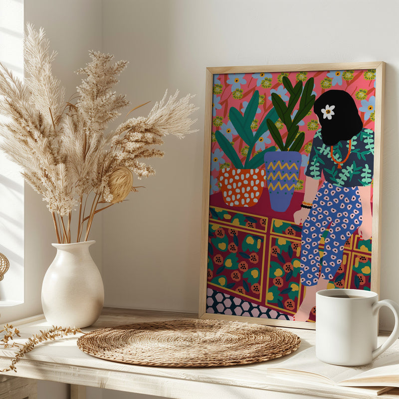 9933x14043 Din 10 - Stretched Canvas, Poster or Fine Art Print I Heart Wall Art