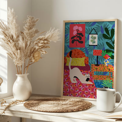 9933x14043 Din 109 - Stretched Canvas, Poster or Fine Art Print I Heart Wall Art