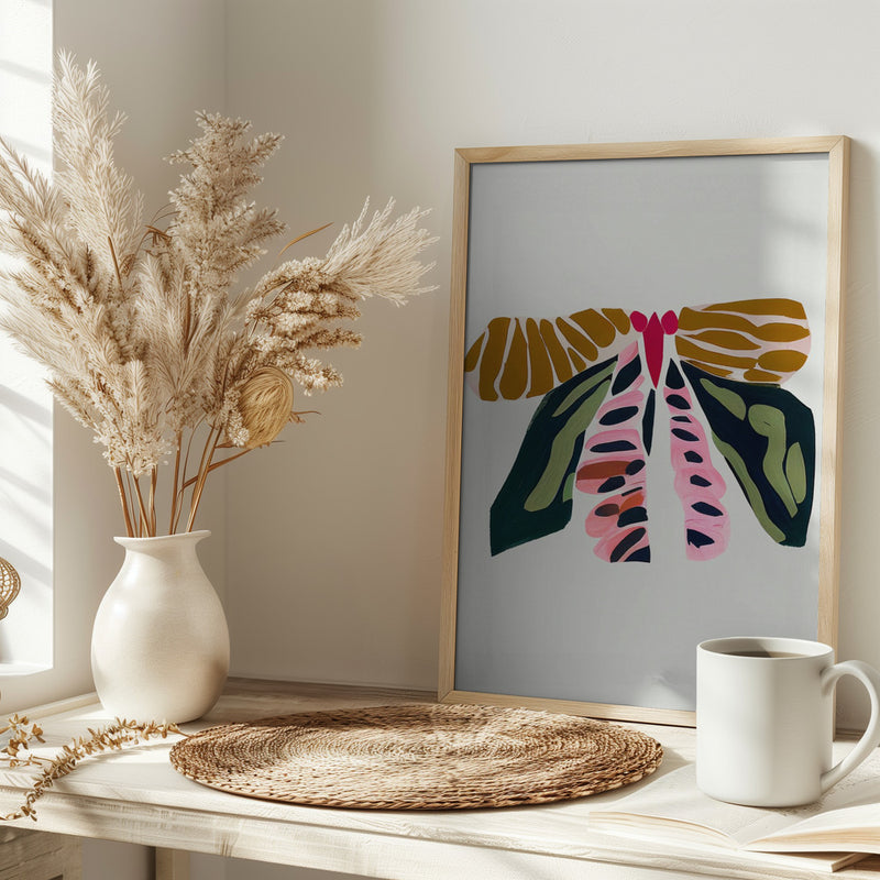 9933x14043 Din 140 Abstract Butterfly.png - Stretched Canvas, Poster or Fine Art Print I Heart Wall Art