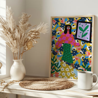 9933x14043 Din 25 - Stretched Canvas, Poster or Fine Art Print I Heart Wall Art