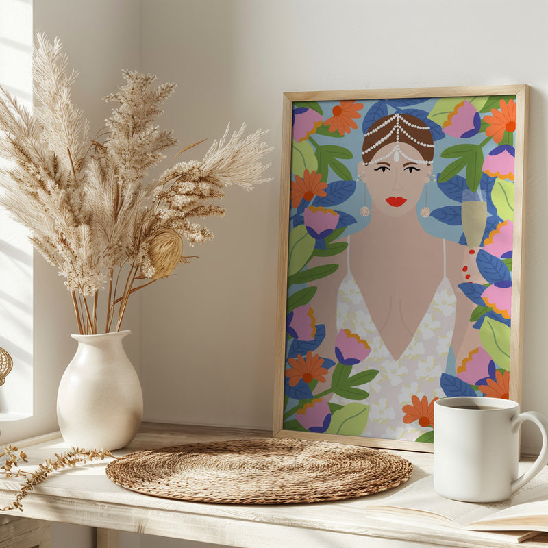 9933x14043 Din 40 - Stretched Canvas, Poster or Fine Art Print I Heart Wall Art