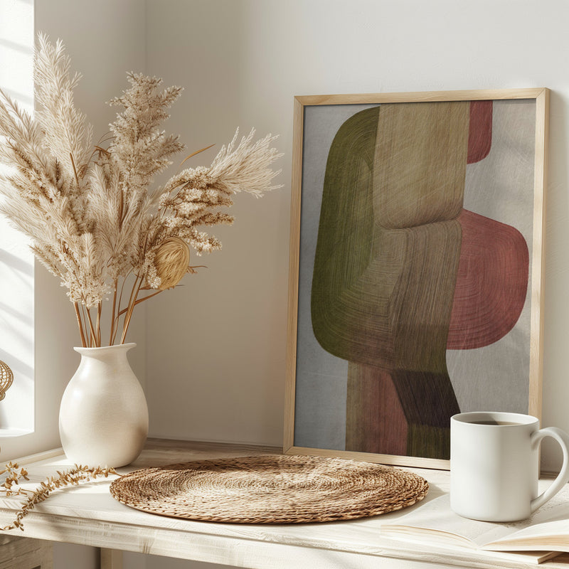 Metal Brushs nº3 - Stretched Canvas, Poster or Fine Art Print I Heart Wall Art