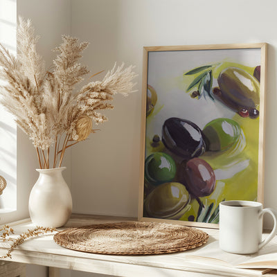 Olives - Stretched Canvas, Poster or Fine Art Print I Heart Wall Art