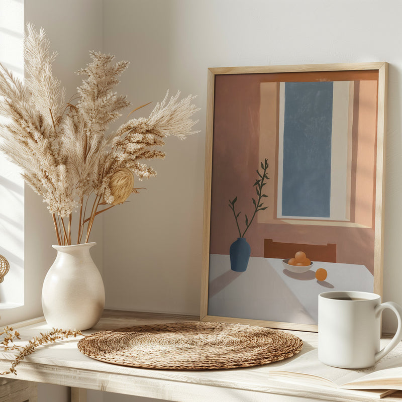 Serene Interior - Stretched Canvas, Poster or Fine Art Print I Heart Wall Art