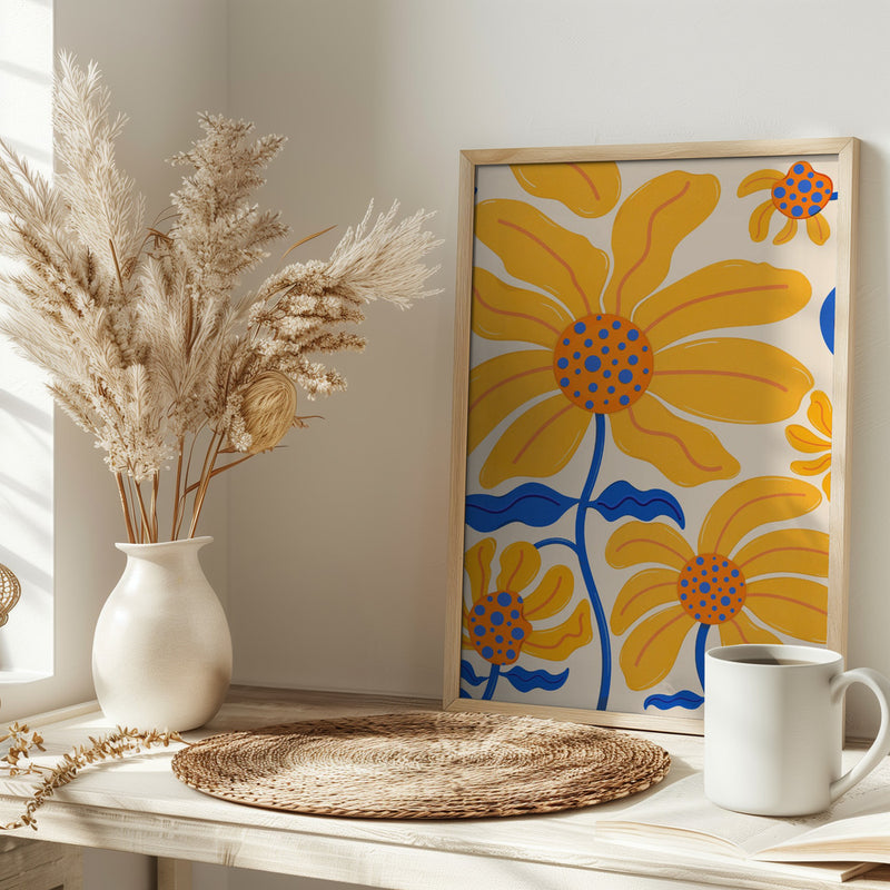 Artwork9 - Stretched Canvas, Poster or Fine Art Print I Heart Wall Art