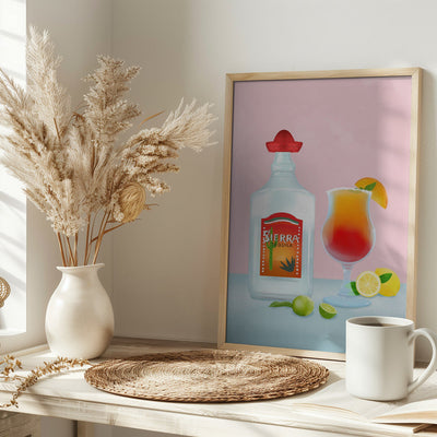 Tequila - Stretched Canvas, Poster or Fine Art Print I Heart Wall Art