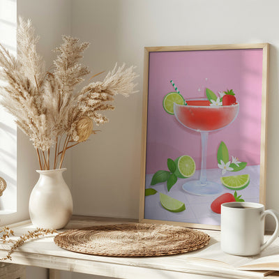 Daiquiri - Stretched Canvas, Poster or Fine Art Print I Heart Wall Art