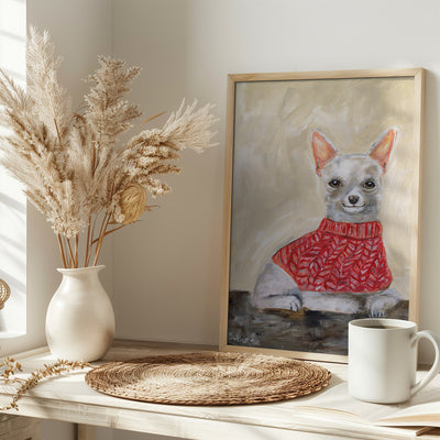 Chihuahua - Stretched Canvas, Poster or Fine Art Print I Heart Wall Art