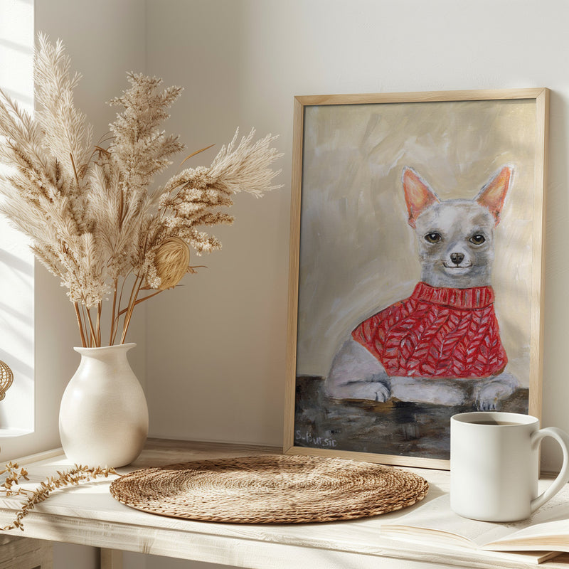Chihuahua - Stretched Canvas, Poster or Fine Art Print I Heart Wall Art