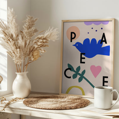 Peace - Stretched Canvas, Poster or Fine Art Print I Heart Wall Art