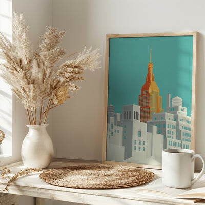 New York View from the highline - Stretched Canvas, Poster or Fine Art Print I Heart Wall Art