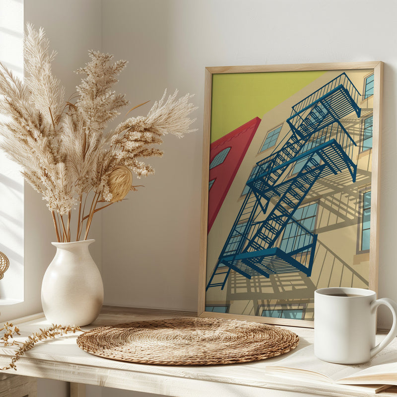 New York West Village - Stretched Canvas, Poster or Fine Art Print I Heart Wall Art