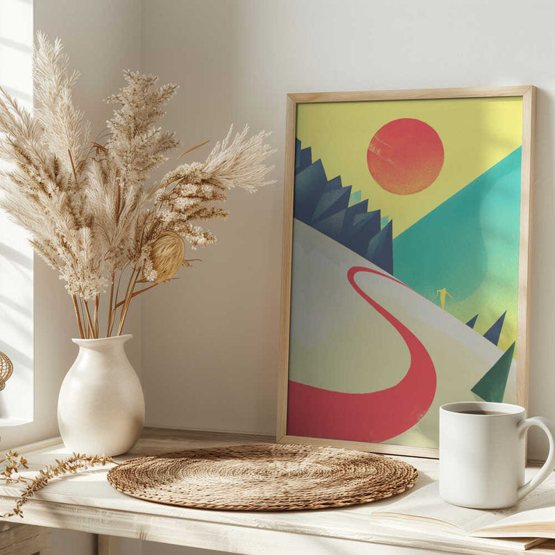 The Last Run - Stretched Canvas, Poster or Fine Art Print