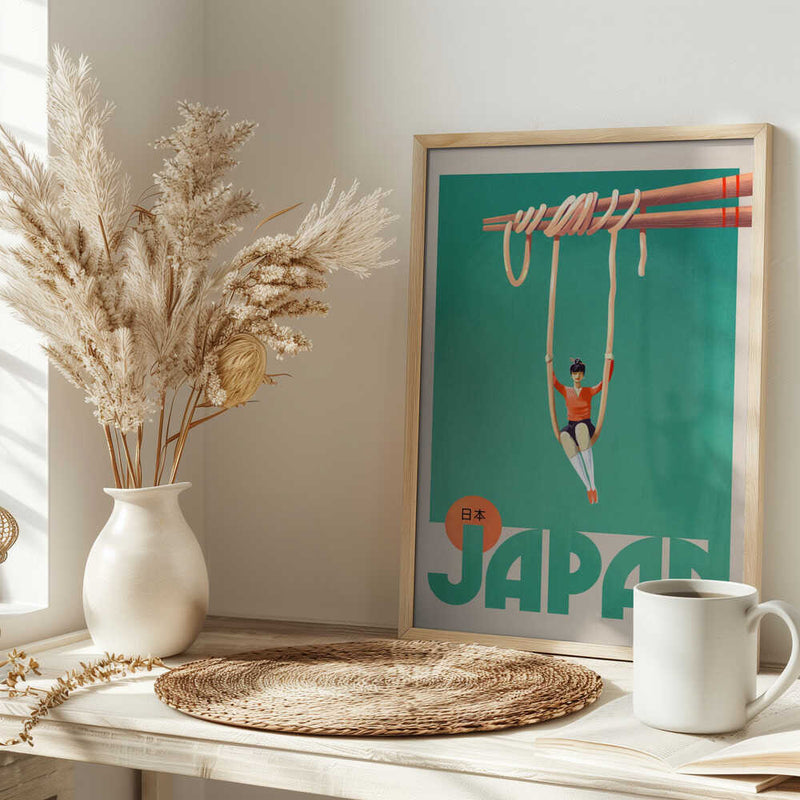 Japan - Stretched Canvas, Poster or Fine Art Print