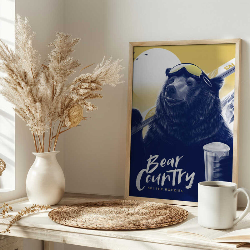 Bear Country 7200x9600 - Stretched Canvas, Poster or Fine Art Print