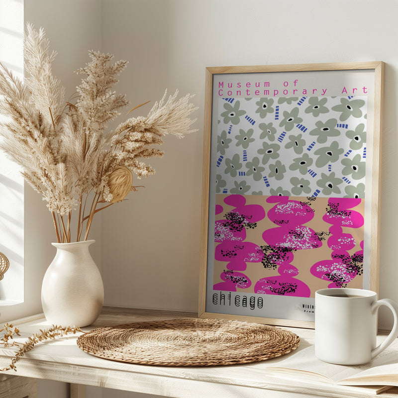 Museum of Contemporary Art Chicago - Stretched Canvas, Poster or Fine Art Print I Heart Wall Art