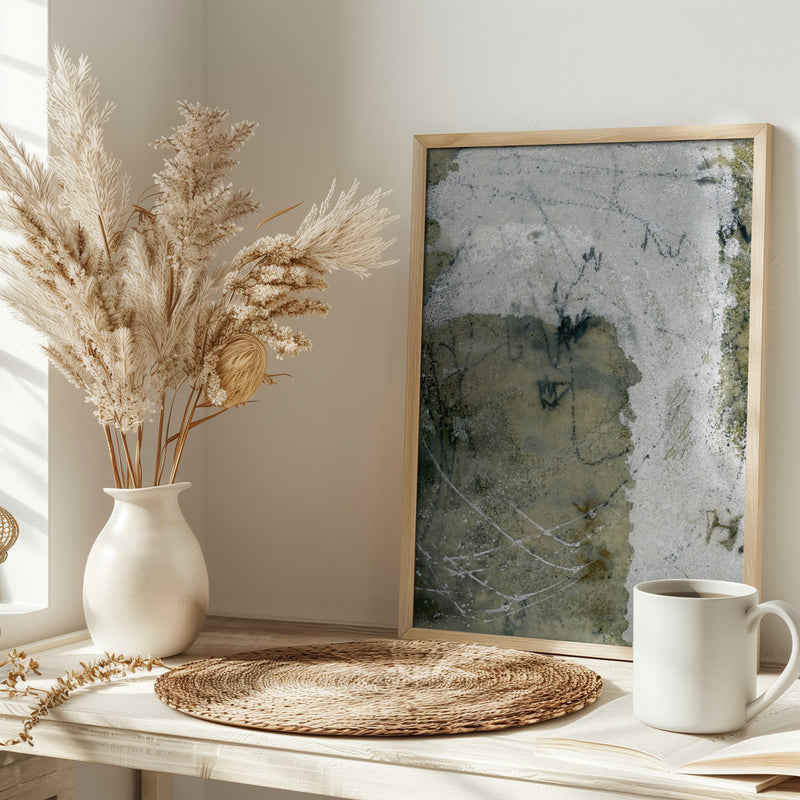 Layers and Marks 3 - Stretched Canvas, Poster or Fine Art Print I Heart Wall Art