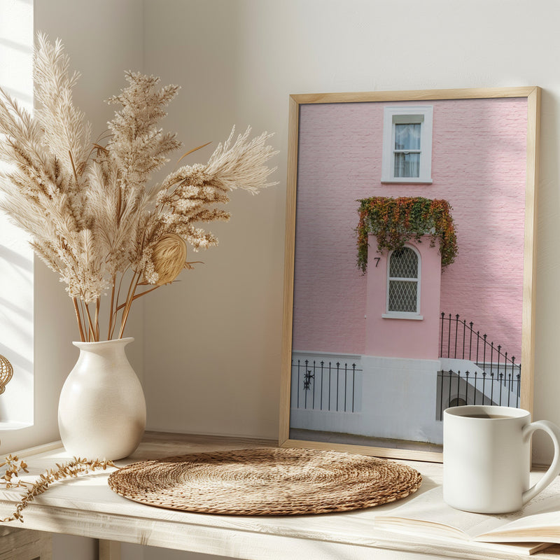 Notting Hill Charms - Stretched Canvas, Poster or Fine Art Print I Heart Wall Art