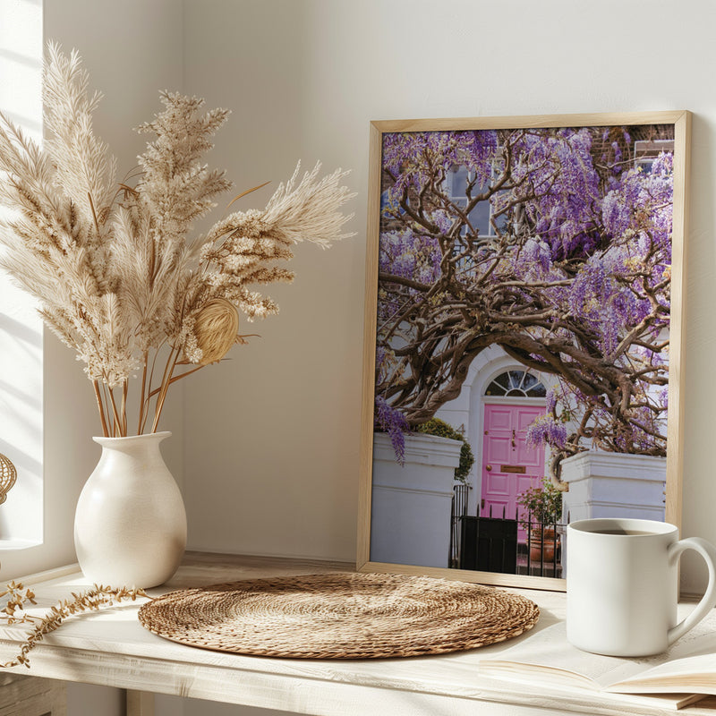 Wisteria Dreams - Stretched Canvas, Poster or Fine Art Print I Heart Wall Art
