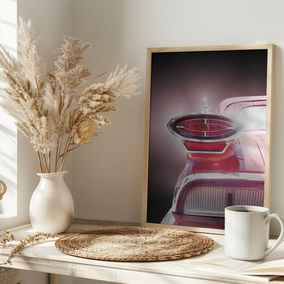 American classic car 98 1959 convertible - Stretched Canvas, Poster or Fine Art Print I Heart Wall Art