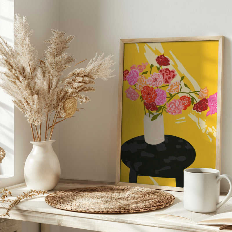 Window Glow - Stretched Canvas, Poster or Fine Art Print I Heart Wall Art