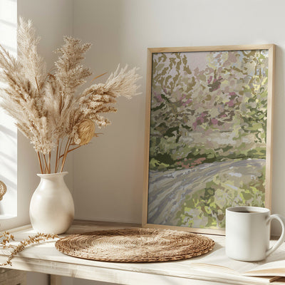 Bumps and Blooms, Stellenbosch, South Africa, 2024 - Stretched Canvas, Poster or Fine Art Print I Heart Wall Art